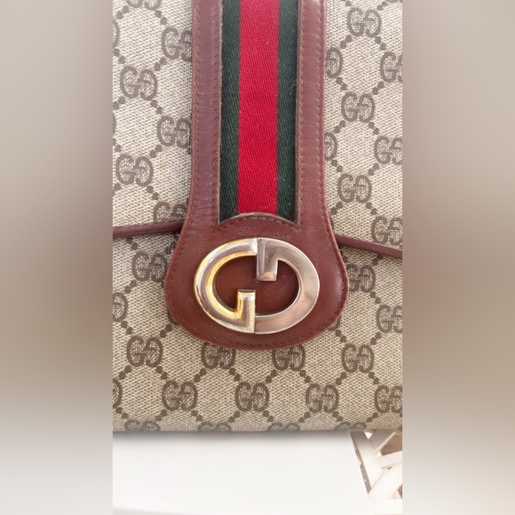 Vintage Gucci GG Supreme Web Sherry Line Bag - Picture 5 of 16